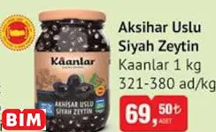 KAANLAR AKSİHAR USLU  SİYAH ZEYTİN